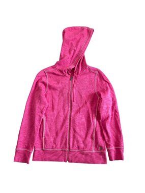 Tommy Bahama Womens Sz Medium Pink Hoodie Jacket Full Zip